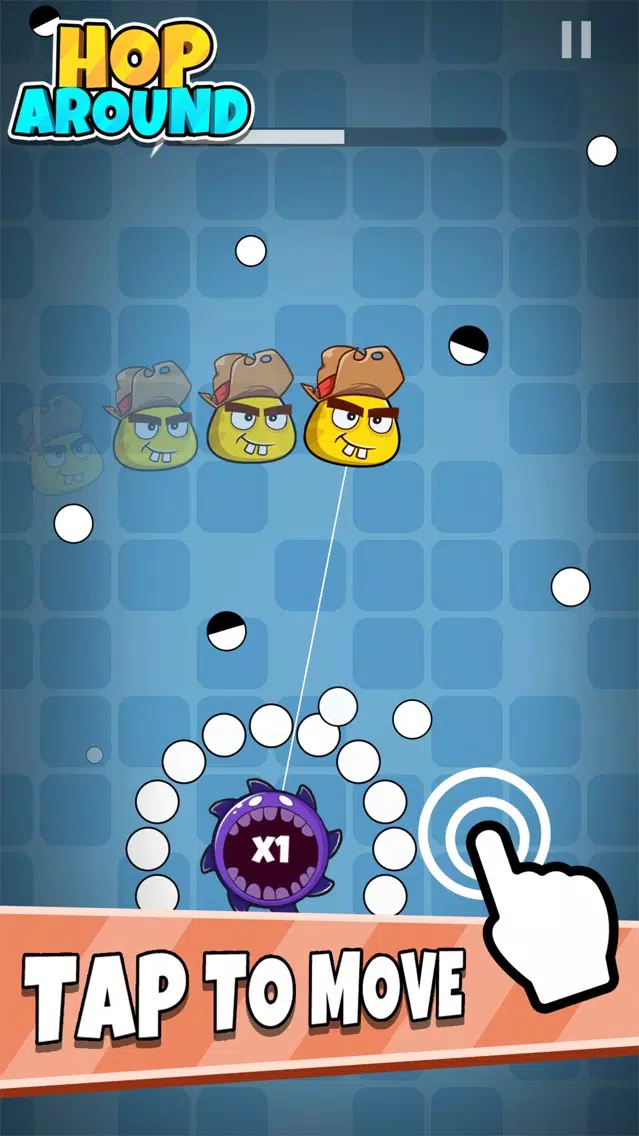 Capturas de pantalla de Hop Around！Don't Hit Black