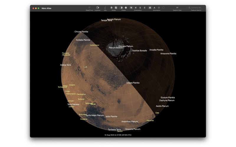 Mars Atlas Screenshots