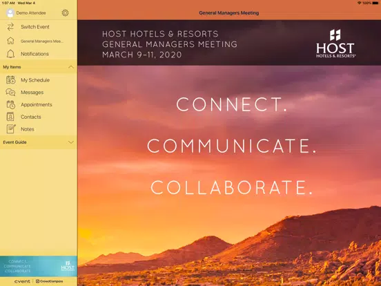 Host Hotels Events iPad Screenshots