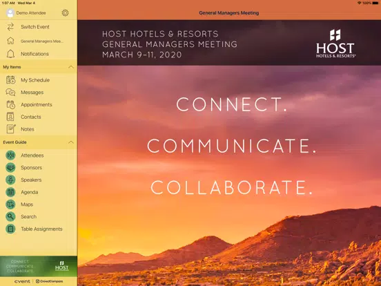Host Hotels Events iPad Screenshots