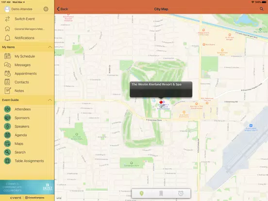 Host Hotels Events iPad Screenshots