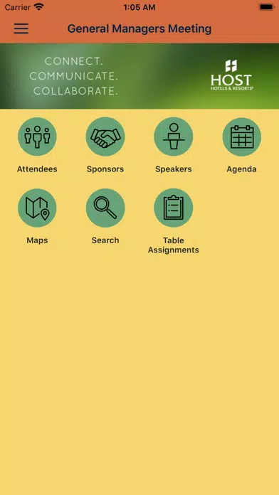 Host Hotels Events Screenshots