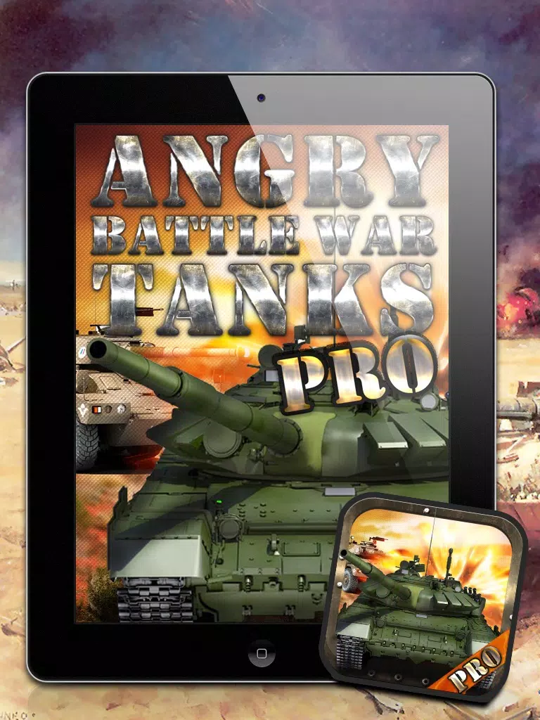 Angry Battle War Tanks PRO - Free Game! iPad  スクリーンショット