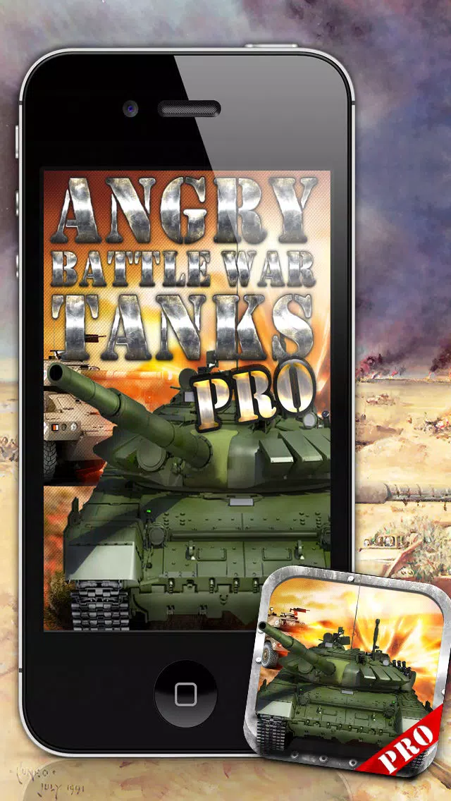 Angry Battle War Tanks PRO - Free Game! スクリーンショット