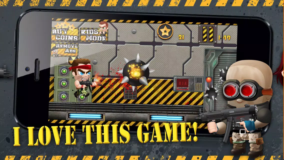 Iron Fist Harry & the Trigger Man Army Soldiers use Killer Force LITE - FREE Shooter Game Screenshots