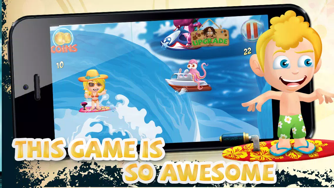 A Turbo Minion Surfers Dash to Outrun Sea Dragons - FREE Game! Screenshots
