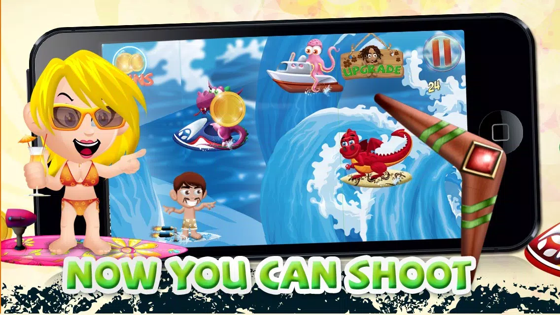 A Turbo Minion Surfers Dash to Outrun Sea Dragons - FREE Game! Screenshots