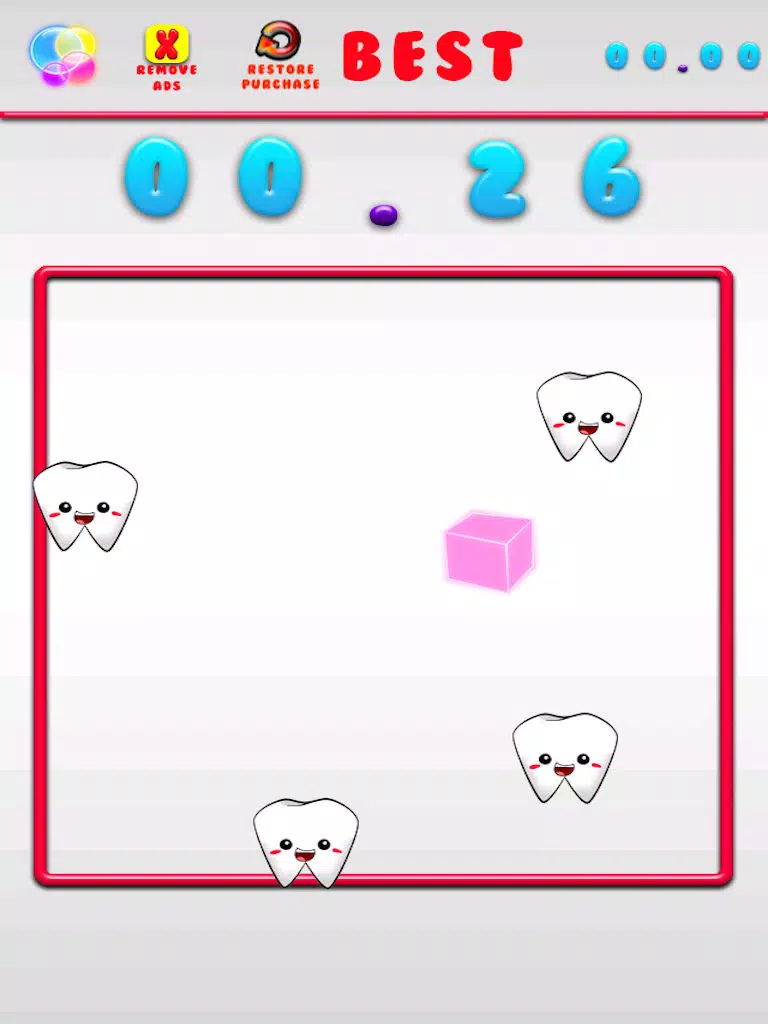 A Bubble-Gum Escape Mania Out-Run the Teeth iPad スクリーンショット