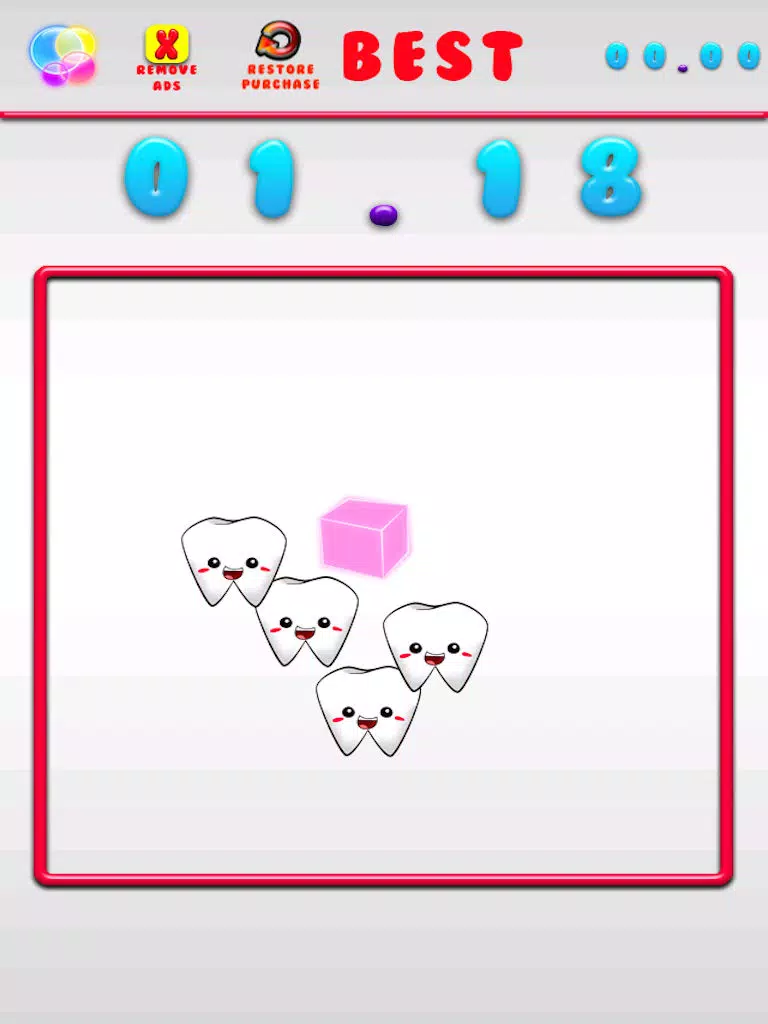 A Bubble-Gum Escape Mania Out-Run the Teeth iPad スクリーンショット