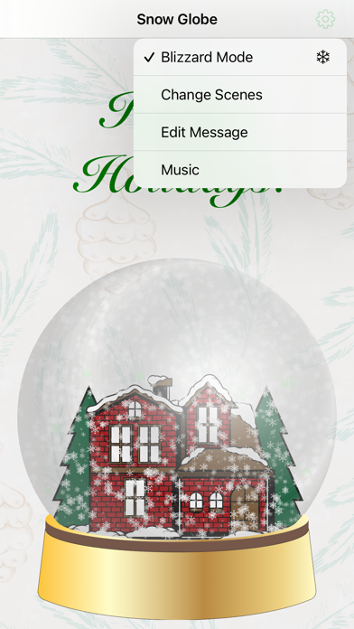 Captures d'écran de Magical Snow Globe