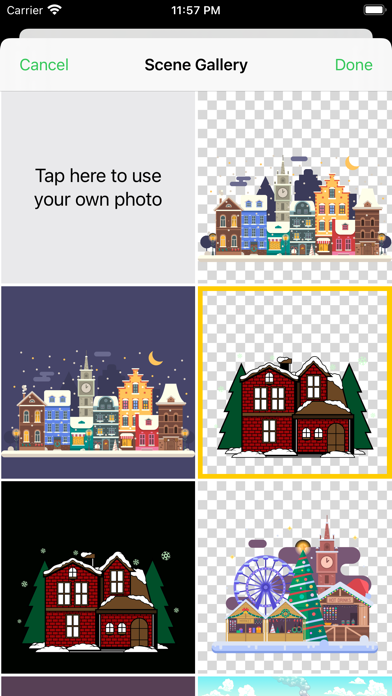 Captures d'écran de Magical Snow Globe