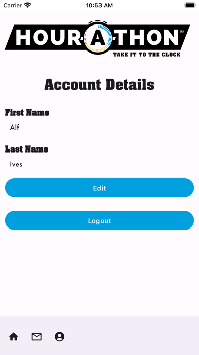 Hour-A-Thon Quicktext Screenshots