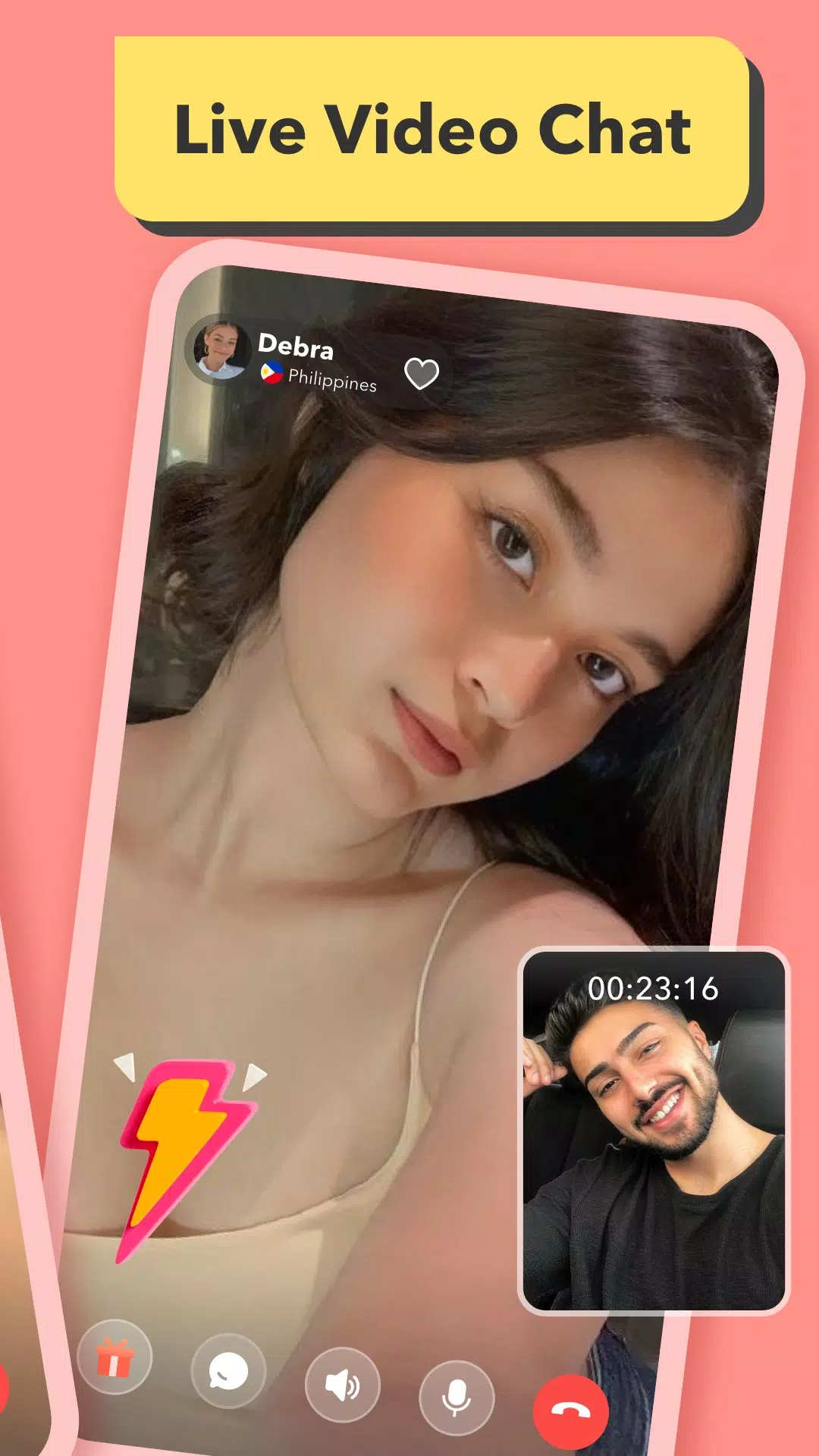 Live Video Chat App-Howddy Screenshots