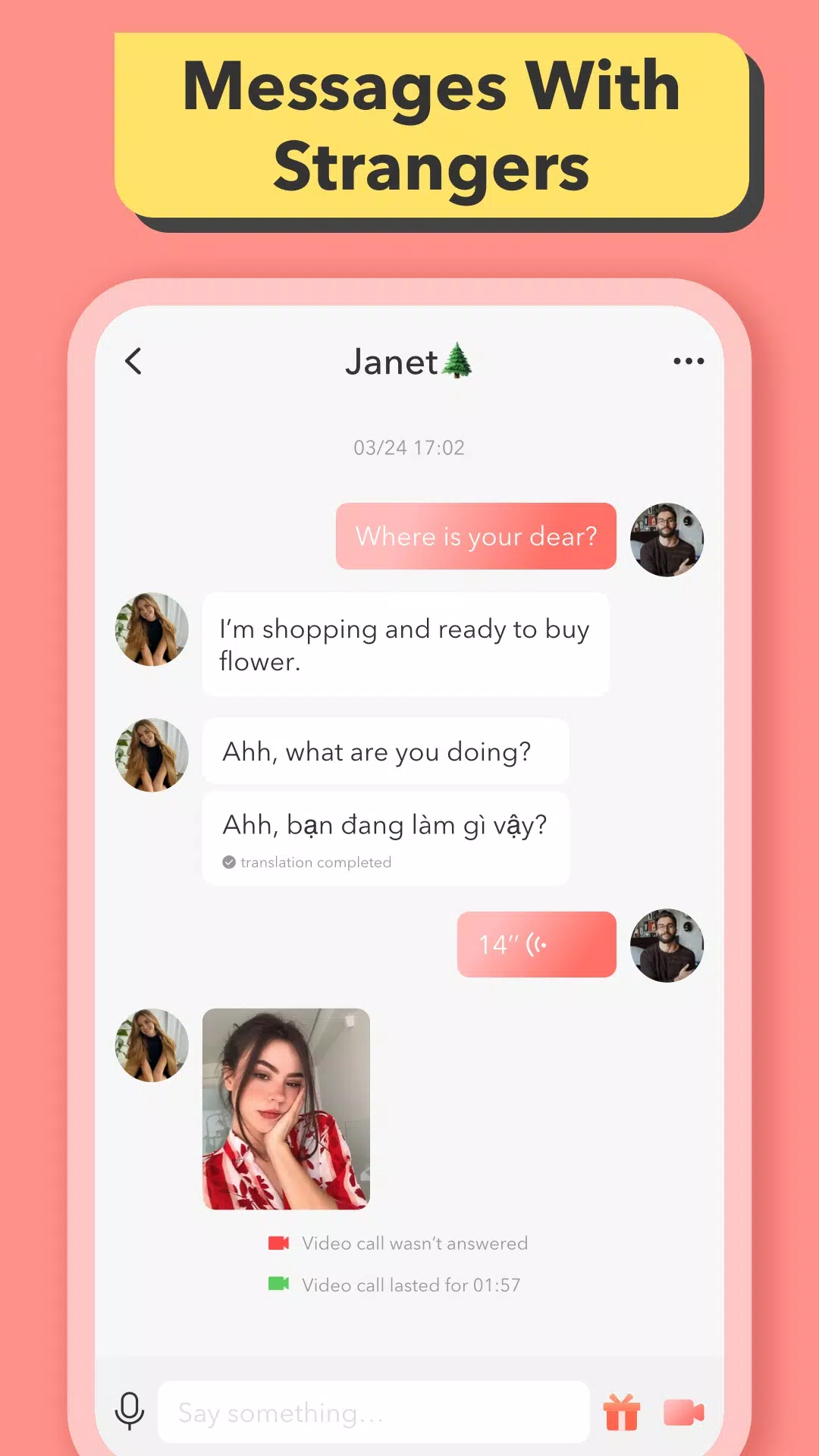 Live Video Chat App-Howddy Screenshots