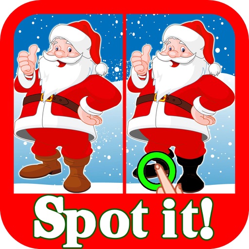 Christmas Find The Difference: Spot The Difference Christmas Find The Difference: Spot The Difference