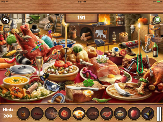Hidden Object : Messy Kitchen iPad Screenshots