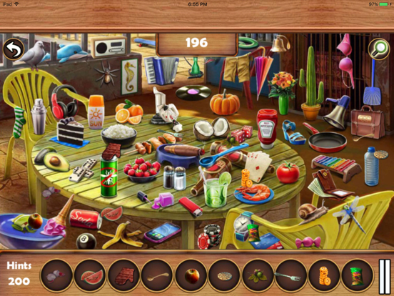 Hidden Object : Messy Kitchen iPad Screenshots