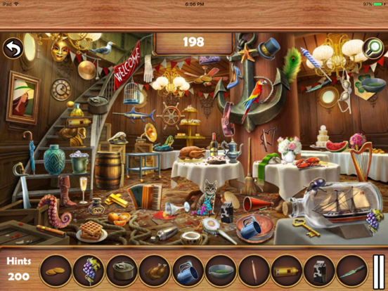 Hidden Object : Messy Kitchen iPad Screenshots