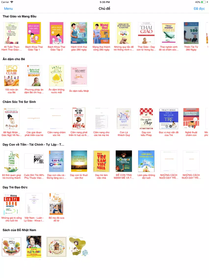Ebook Mom iPad Screenshots
