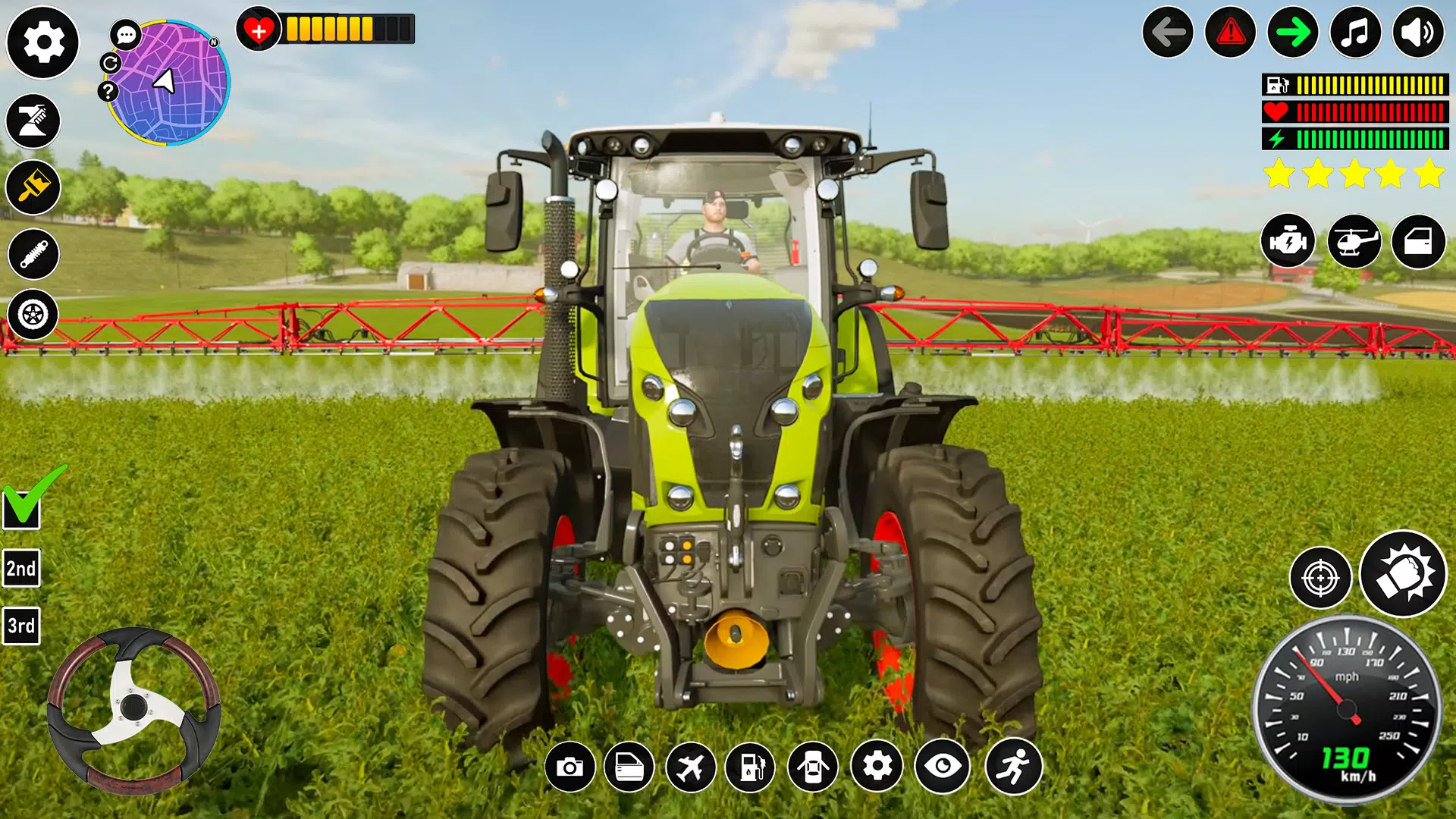 Offroad Tractor farm 3D Game Screenshots