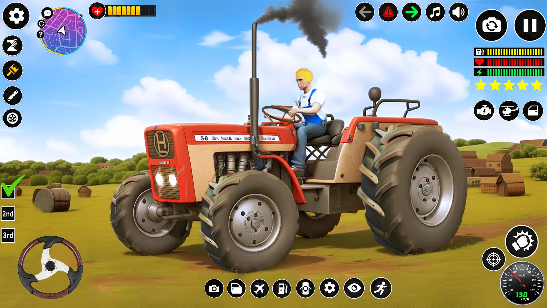 Offroad Tractor farm 3D Game Screenshots