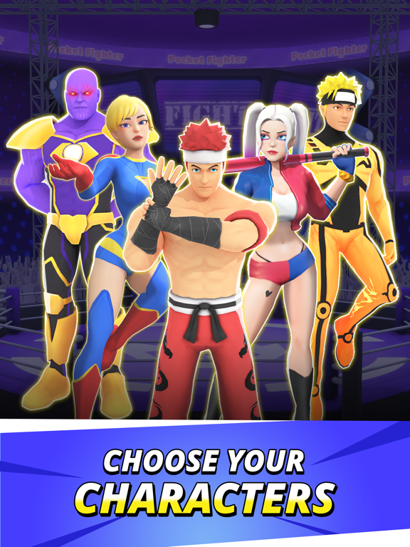 Capturas de pantalla de Pocket Fighter! iPad 
