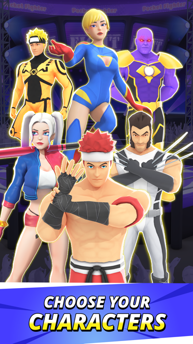 Capturas de pantalla de Pocket Fighter!