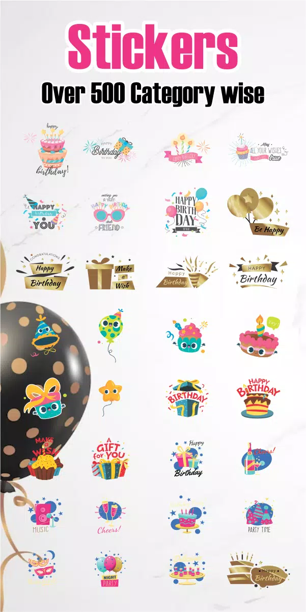 Birthday Invitation Card Maker Screenshots