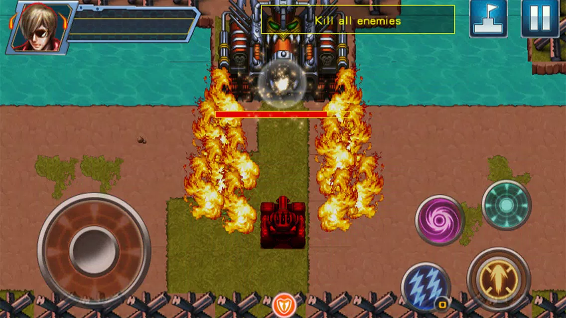 Screenshot di Crazy Tanks world--战争就是坦克世界！