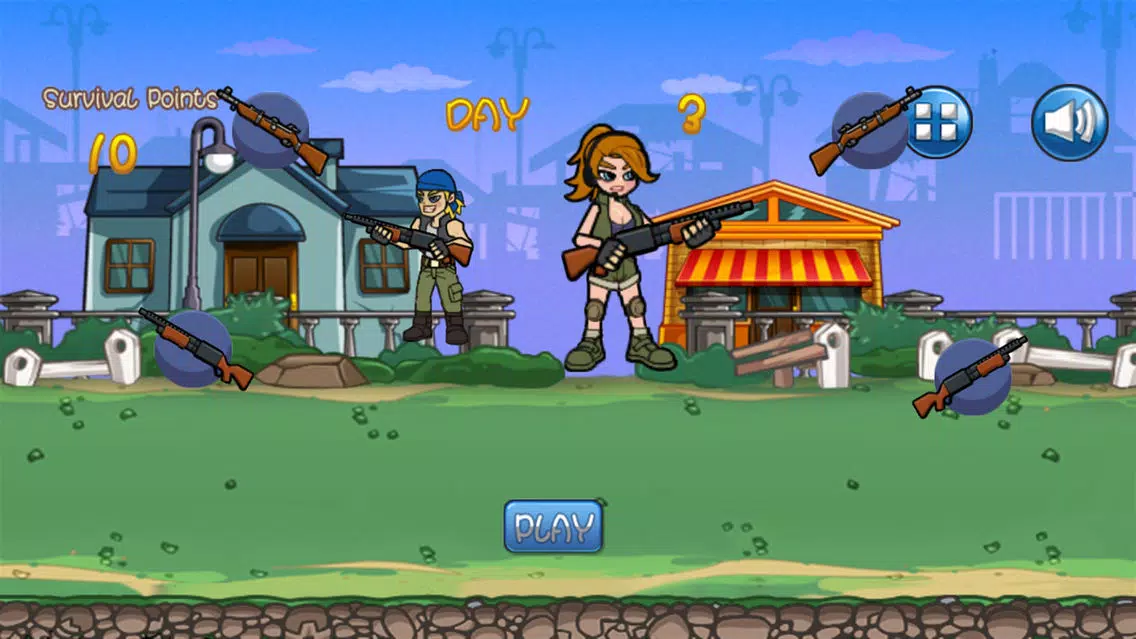 Zombie Storm -Cowboy Zombie Free Games应用截图