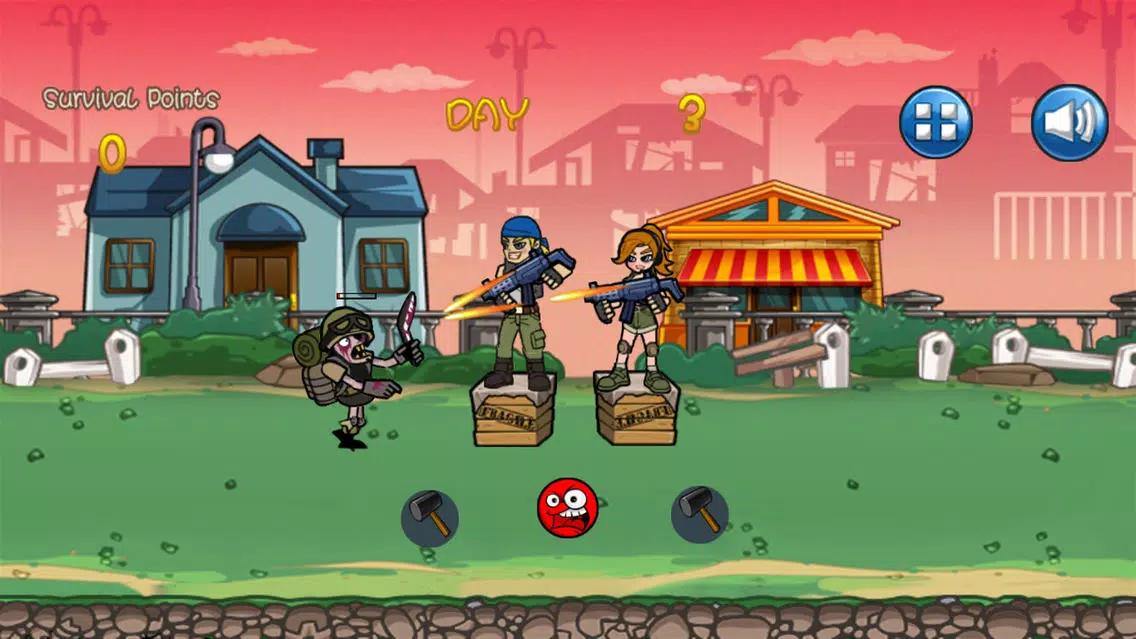 Zombie Storm -Cowboy Zombie Free Games应用截图