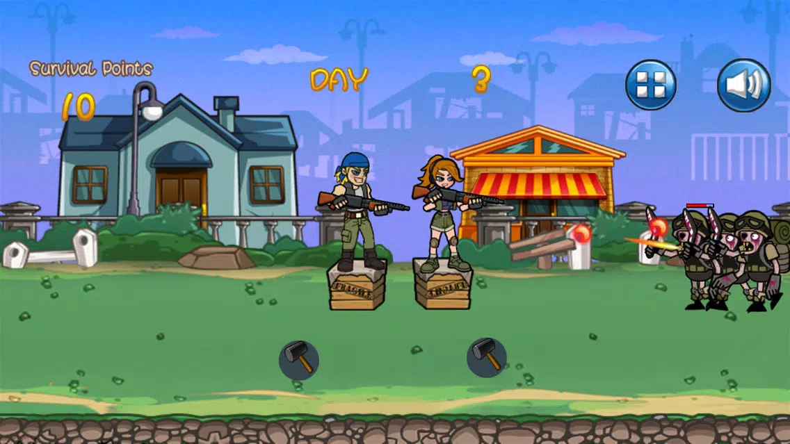 Zombie Storm -Cowboy Zombie Free Games应用截图