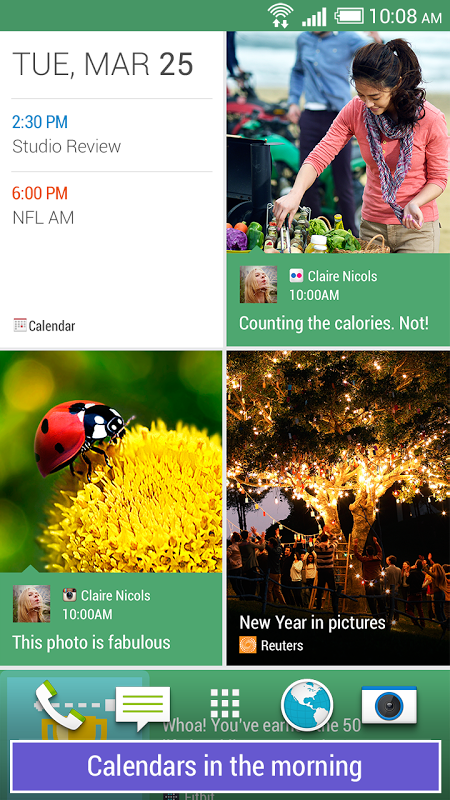 Sense Home Screenshots
