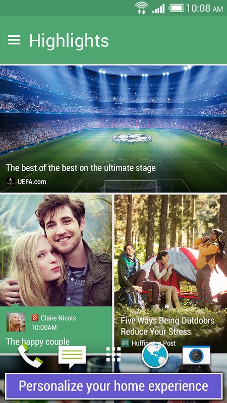 Sense Home Screenshots