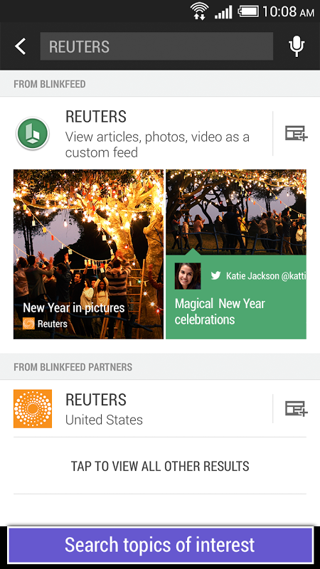 Sense Home Screenshots