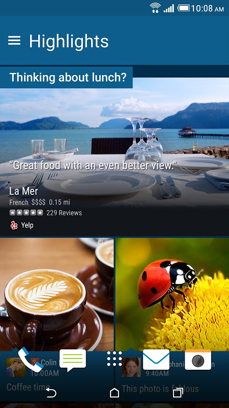 Sense Home Screenshots