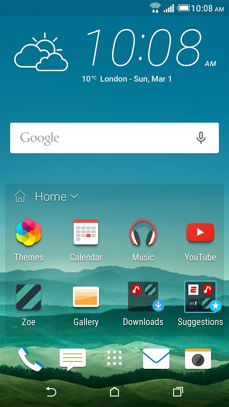 Sense Home Screenshots