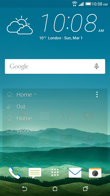 Sense Home Screenshots