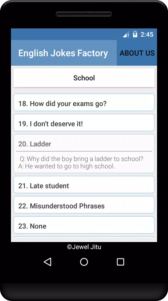 English Jokes Factory Screenshots