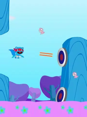 Splendids First Flight 2 - Happy Tree Friends Edition iPad  Screenshots