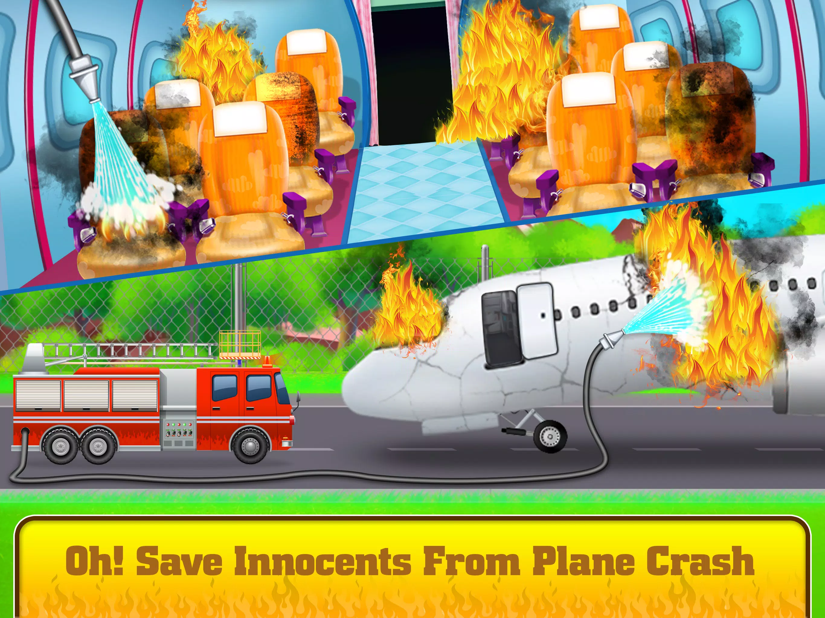 Firefighter Rescue Fire Truck Screenshots
