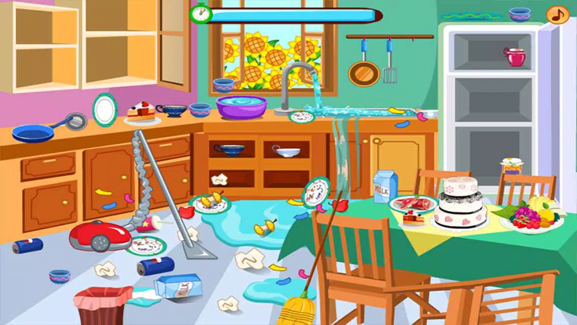 Kids House Cleaning : After Crazy Party Screenshots