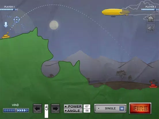 Pocket Tank Lite － Classic Tanks Battle Game iPad 应用截图