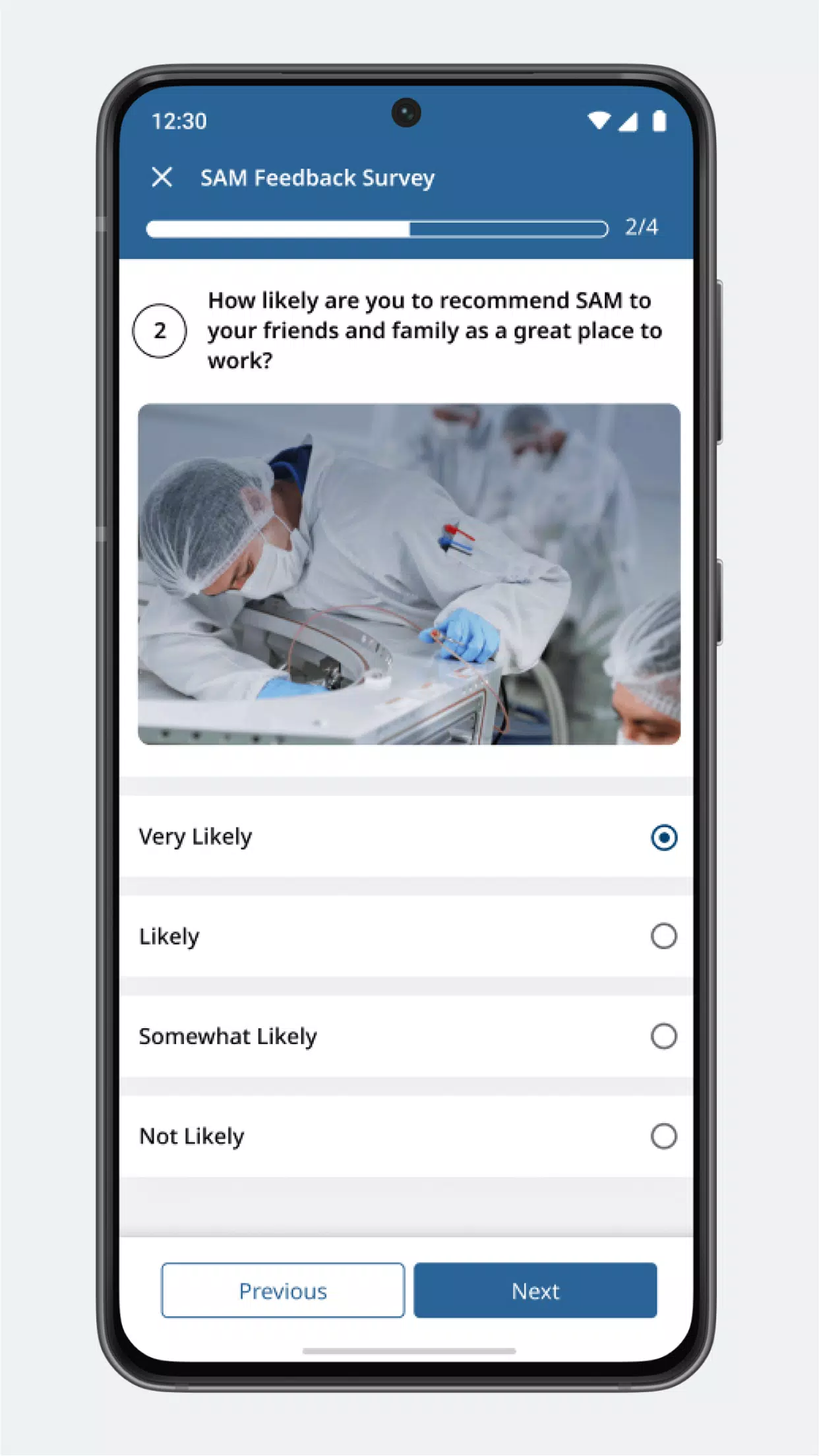 SAM eHub Screenshots