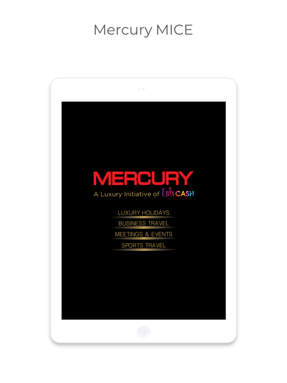 Mercury MICE iPad Screenshots