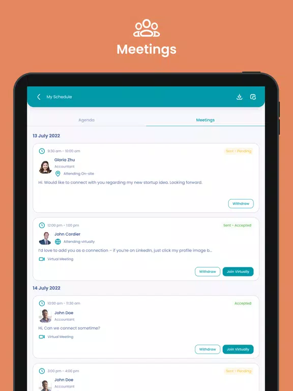 WA Mental Health Summit 2023 iPad Screenshots