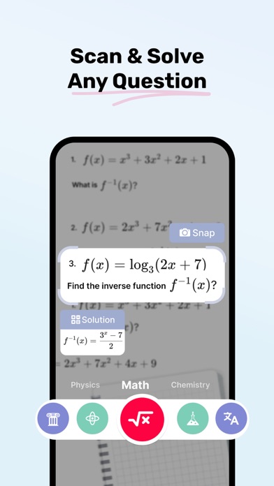 Homework AI: Study Companion Screenshots