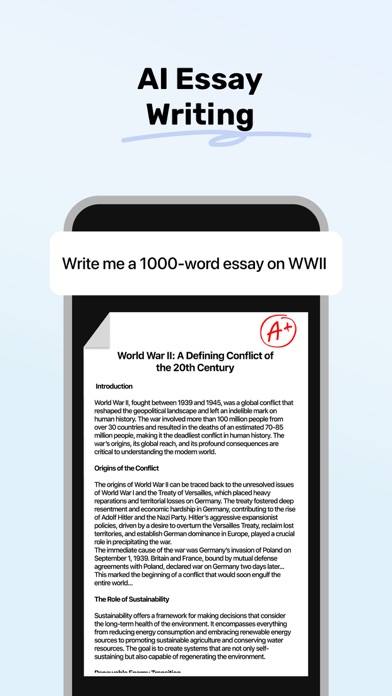 Homework AI: Study Companion Screenshots