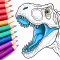 Dino Coloring Game Draw Fun
