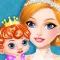 Princess New Mommy and Baby